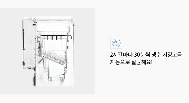 얼음냉온정수기 550 P (얼음냉온정) 상세 안내 8