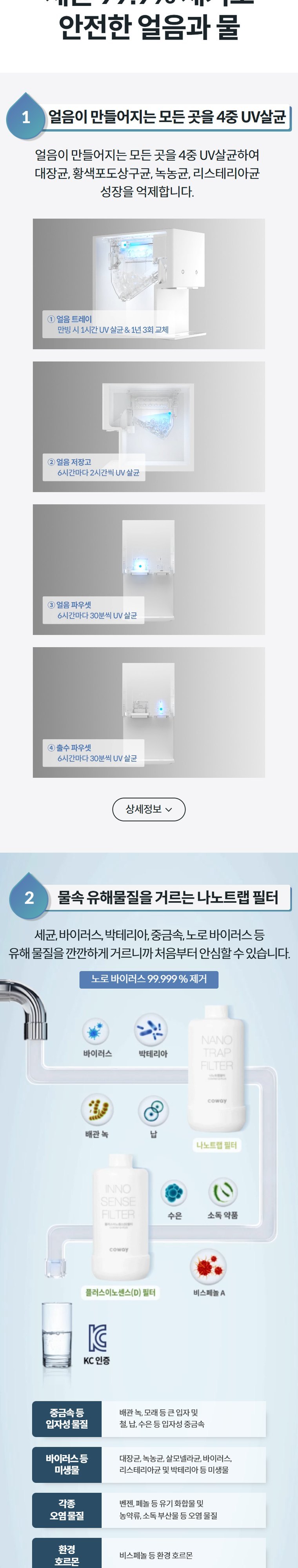 아이콘 얼음정수기 오리지널 (얼음냉정) 상세 안내 3