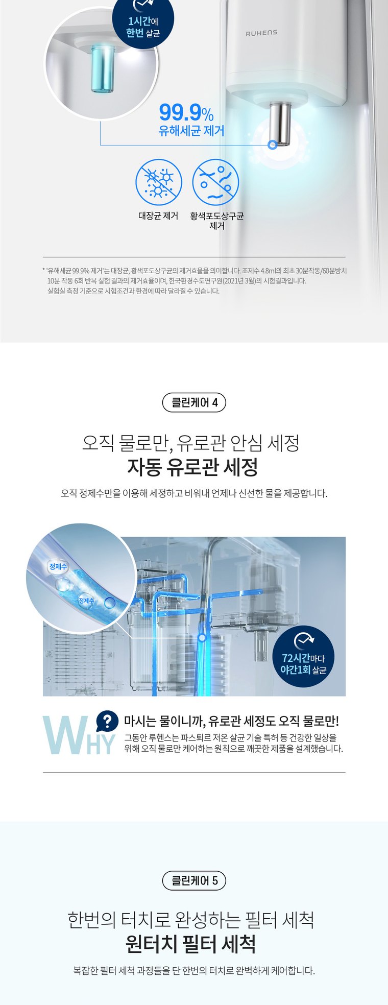 직수형 냉정수기 (냉정) 상세 안내 4